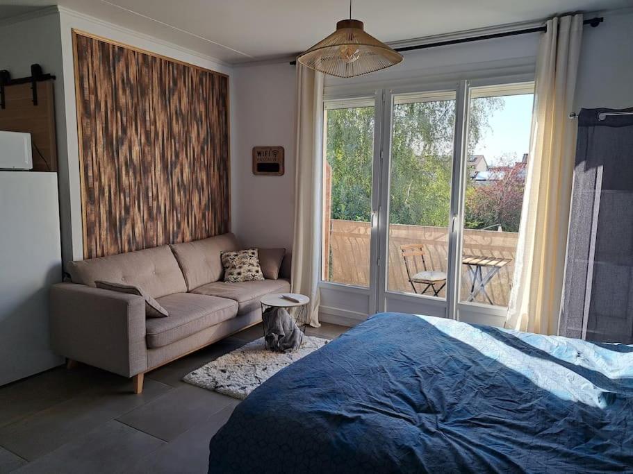 Studio Dans Maison Avec Jardin Et Balcon, Au Calme Sérézin-du-Rhône Kültér fotó